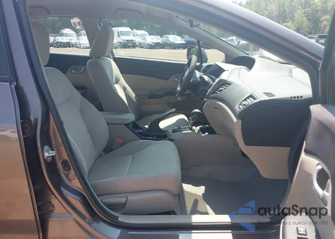 2012 Honda Civic Lx из США, поврежденный, VIN 2HGFB2F52CH503629